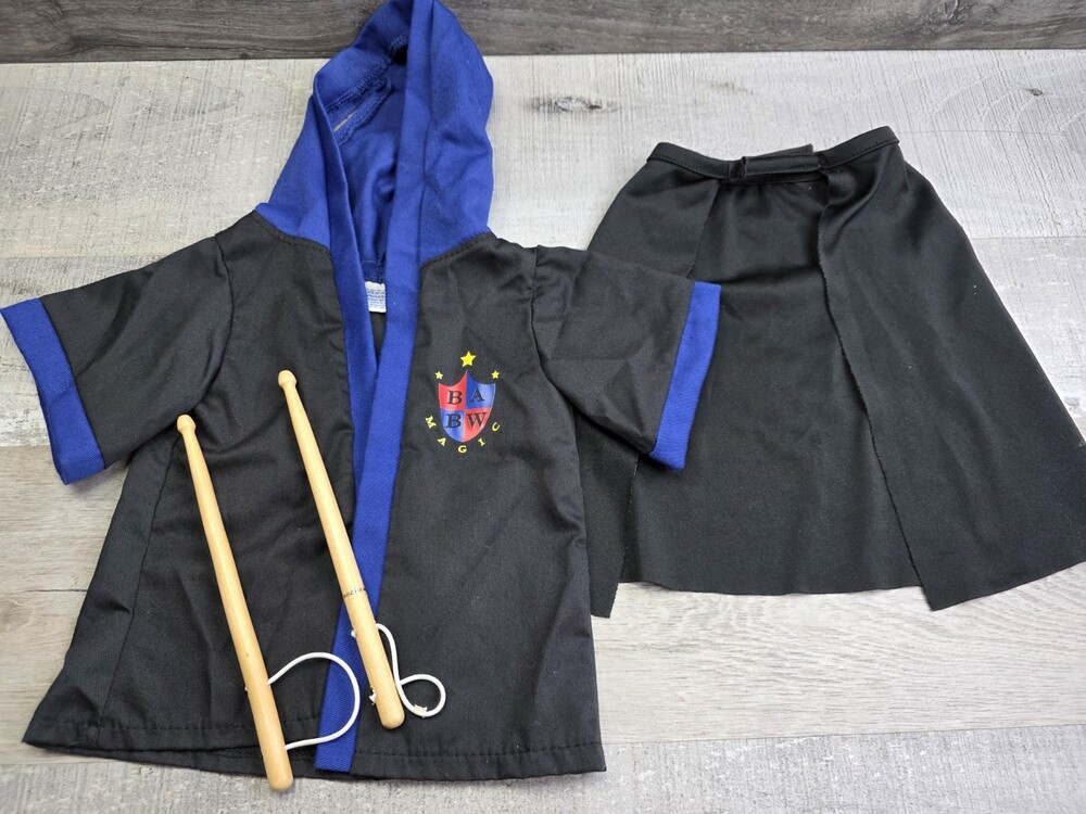 Harry Potter Wizard Capes Magic Outfit Part Wands BABW Build a Bear Costume g56